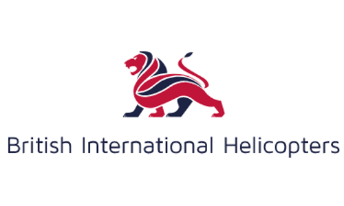 British International Helicopters airline logo