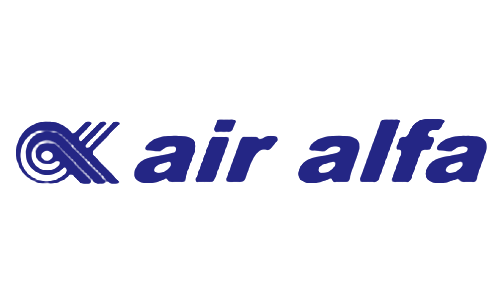 Air Alfa airline logo