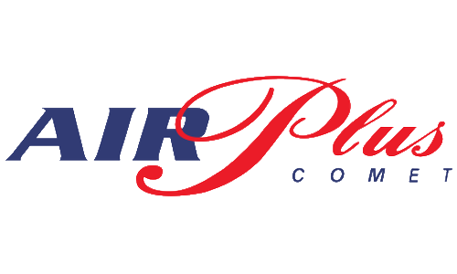 Air Plus Comet airline logo